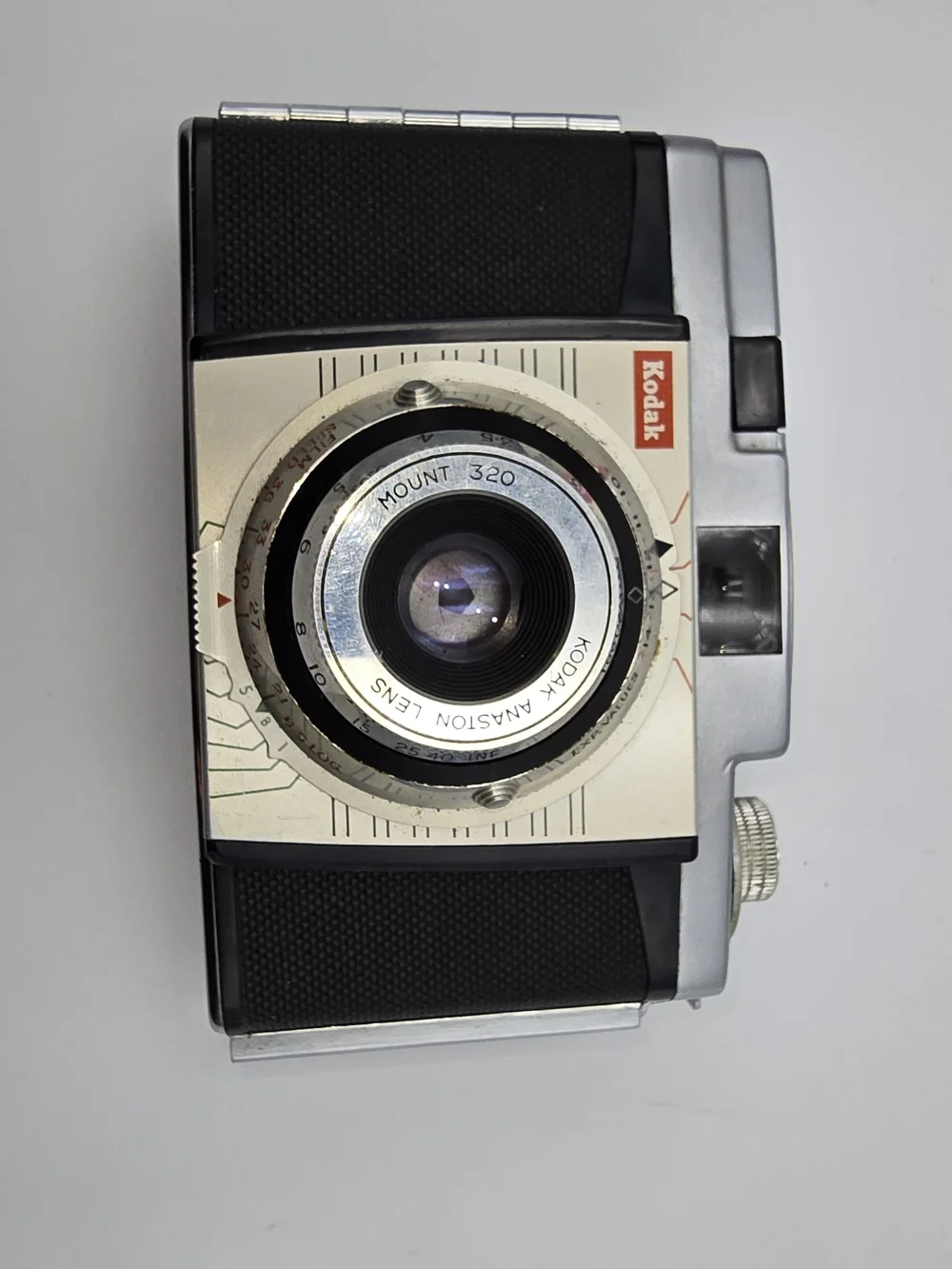 Vintage Kodak Colorsnap 35 Model 1 35mm Camera with Brown Carry Case